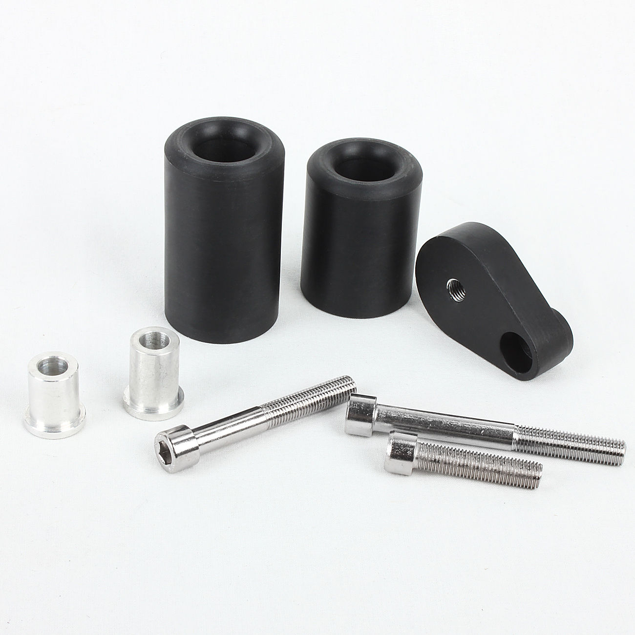 Frame Sliders Kawasaki Ninja ZX6R ZX6RR 636 07-08 Black